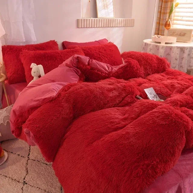 Conjunto de Roupa de Cama Rosa - Encanto de Princesa - 100% Fibra de Bambu