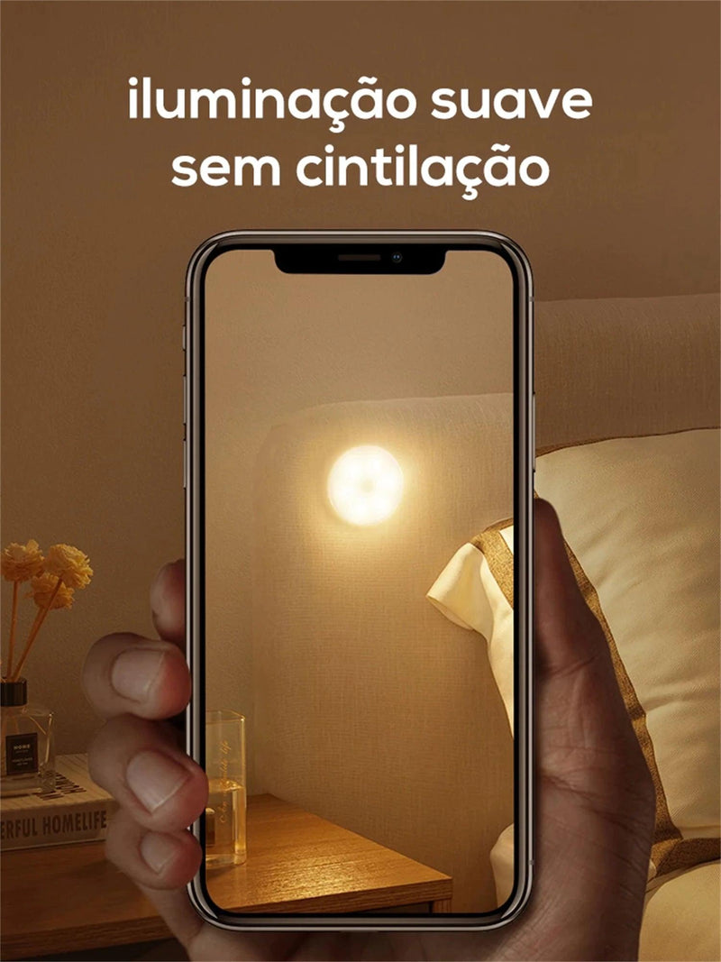 Luz Led Com Sensor de Movimento - Loja Shopmart